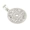 12 Pack: Rhodium Round Zodiac Pendant by Bead Landing™